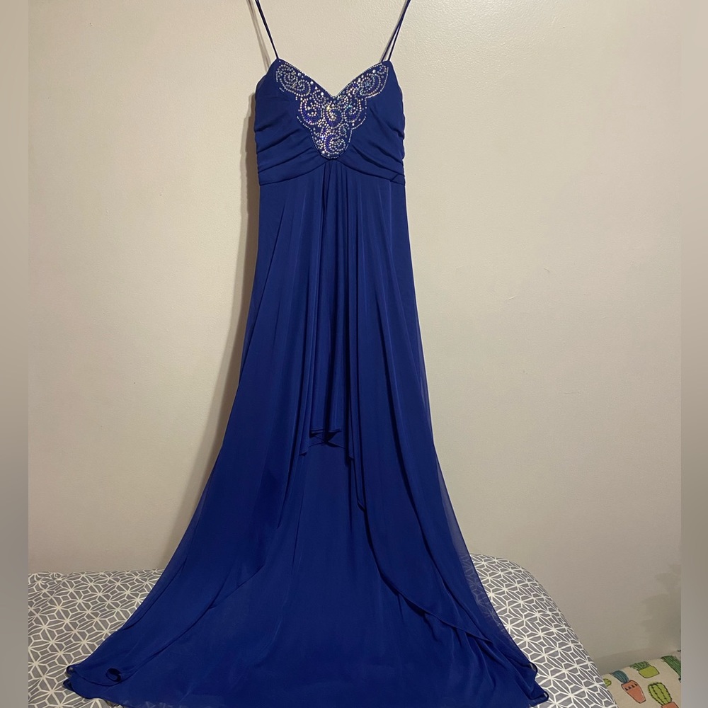 NWT Stacy Skylar Royal Blue Prom/Formal Dress Size 5